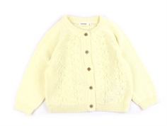 Lil Atelier lemon icing knit cardigan